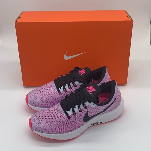 Nike women’s air zoom pegasus 35 pink black shoes - Picture 6 of 6